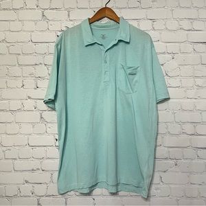 Patagonia Mens Shirt Size Large Blue Teal Color Organic Cotton Blend